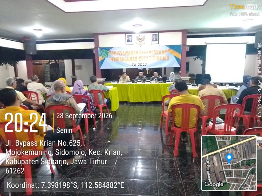 MUSYAWARAH PERENCANAAN PEMBANGUNAN DESA
