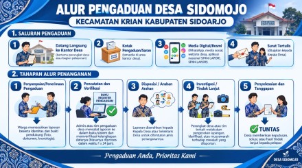 ALUR PENGADUAN DESA SIDOMOJO