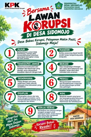 Sidomojo Lawan Korupsi